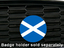 Scottish Flag Badge Installed Scottish Flag Badge Installed thumbnail