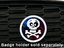 Skull Grill Badge Installed thumbnail