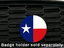 Texas Flag Badge Installed Texas Flag Badge installed on a grill thumbnail