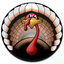 Turkey - Thanksgiving - Grill Badge thumbnail