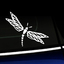 Dragonfly - Vinyl Car Decal thumbnail