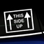 This Side Up Decal thumbnail