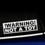Warning Not a Toy - Decal thumbnail