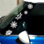 Snowflakes Vinyl Pillar Decals for 1st Generation MINI Cooper - Set of 2 thumbnail