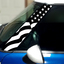 US Flag Vinyl Pillar Decals for 1st Generation MINI Cooper - Set of 2 thumbnail