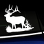 Bull Elk Full Body - Vinyl Decal thumbnail