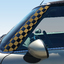 Checkered A Pillar Graphics Installed Checkered A Pillar Graphics Installed thumbnail
