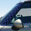 Checkered A Pillar Graphics Installed Checkered A Pillar Graphics Installed thumbnail