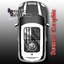 Navy & US Flag in Black and White - Sunroof Graphic for MINI Cooper thumbnail