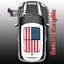 US Flag - Nonwaving - Sunroof Graphic for MINI Cooper US Flag - Nonwaving - Sunroof Graphic for MINI Cooper thumbnail