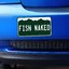 Small Colorado Fish Naked - Bumper Sticker thumbnail