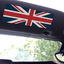 Visor sticker for MINI Cooper with Union Jack Flag thumbnail