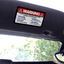 Visor sticker for MINI Cooper with Funny Warning Instructions thumbnail