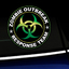 Zombie Outbreak Response Team Full-color Vinyl Sticker thumbnail